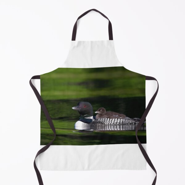 Item preview, Common loon with chick designed and sold by James Cumming.