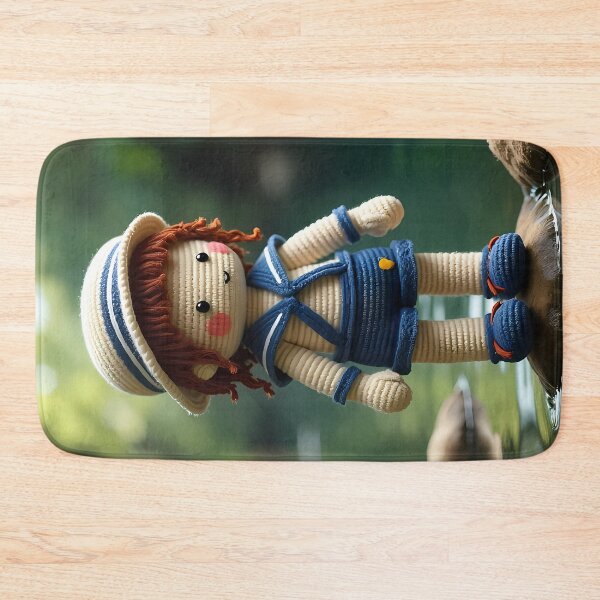 Item preview, Crocheted sailor doll outdoors designed and sold by Mianku | Für das Leben.