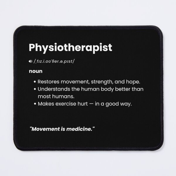 Item preview, Physiotherapist Definition | Physio Gift for Rehab & Sports Medicine Professionals designed and sold by Yuli Club.