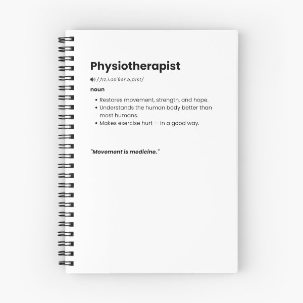 Item preview, Physiotherapist Definition | Physio Gift for Rehab & Sports Medicine Professionals designed and sold by Yuli Club.
