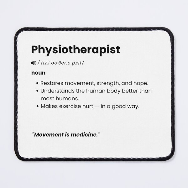 Item preview, Physiotherapist Definition | Physio Gift for Rehab & Sports Medicine Professionals designed and sold by Yuli Club.