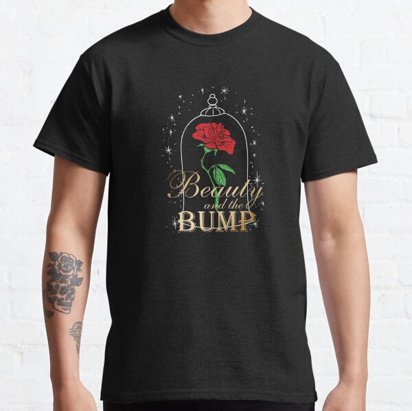 Beauty And The Bump Tee - Pregnancy Announcement Classic T-Shirt