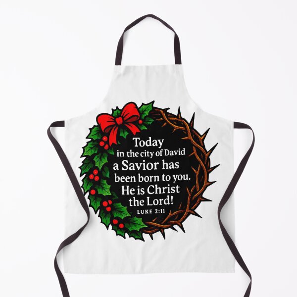Item preview, Luke 2:11 Today in the city of David a Savior has been born to you designed and sold by plushism.