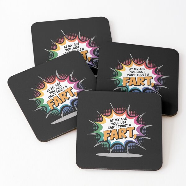 Item preview, at My Age You Just Can't Trust A Fart Funny Men Women1  designed and sold by VerseFarm.