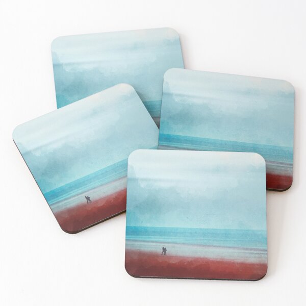Item preview, Beach Walk - Painterly Photography designed and sold by Dyrk Wyst Redbubble Shop.
