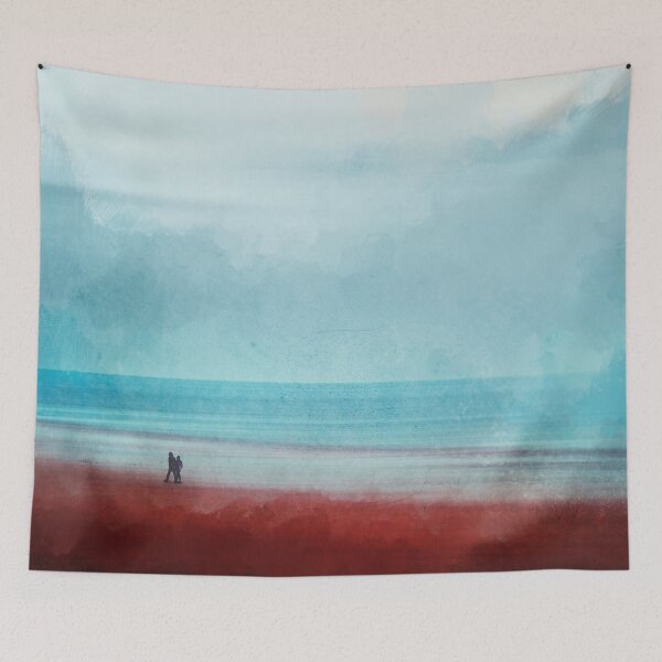 Item preview, Beach Walk - Painterly Photography designed and sold by Dyrk Wyst Redbubble Shop.