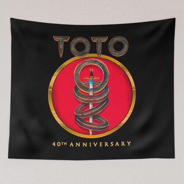 Item preview, Retro Logo Band 70s africa by toto designed and sold by johncaseyart.