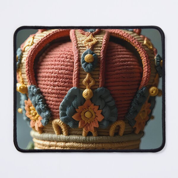 Item preview, Decoratively adorned, colorful royal crown designed and sold by Mianku | Für das Leben.