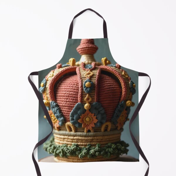 Item preview, Decoratively adorned, colorful royal crown designed and sold by Mianku | Für das Leben.
