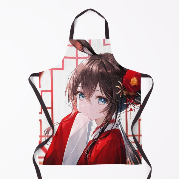 Item preview, Amiya Arknights Prelude To Dawn Anime Girl Red Kimono Japan designed and sold by Raslbazola.