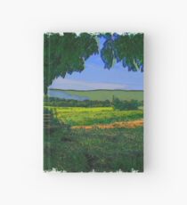 Rural area drawn Art Hardcover Journal