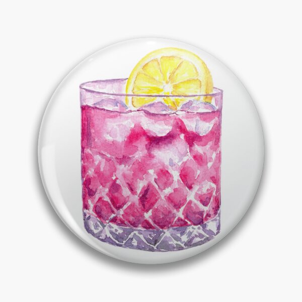 Item preview, A Pink Cocktail in a Glass designed and sold by MeiC-Artsy.