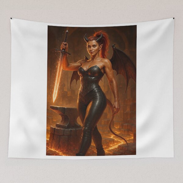 Item preview, Underworld succubus blacksmith in latex  designed and sold by CathryneDelamort.
