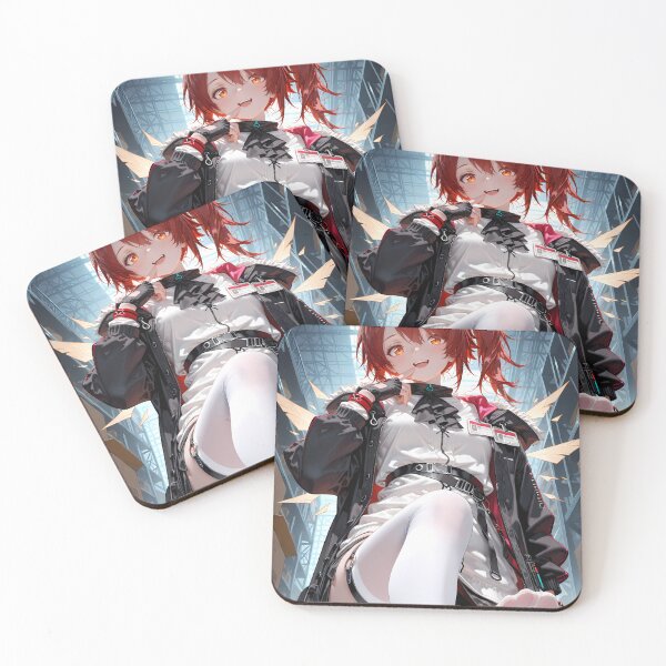 Item preview, Exusiai Arknights Prelude To Dawn Angelic Warehouse Smile designed and sold by Raslbazola.