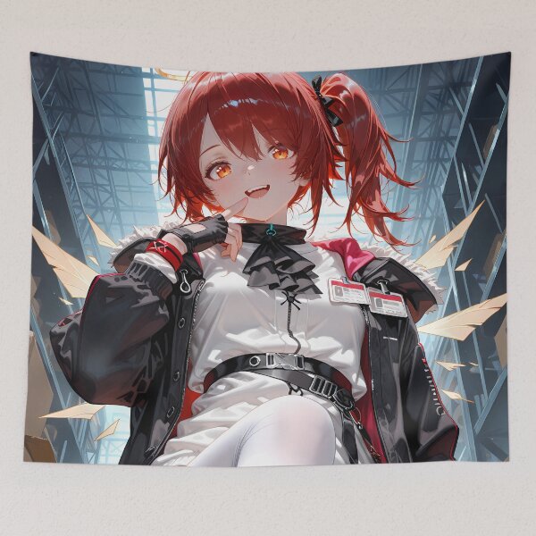 Item preview, Exusiai Arknights Prelude To Dawn Angelic Warehouse Smile designed and sold by Raslbazola.