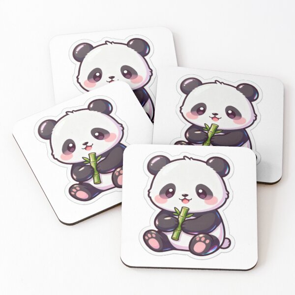 Item preview, Cute Kawaii Baby Panda Sticker HD designed and sold by MiniPrintMagic.