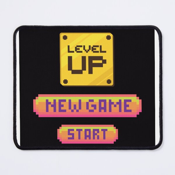Item preview, Level Up — New Game Start designed and sold by BELEAFCREATIV1.