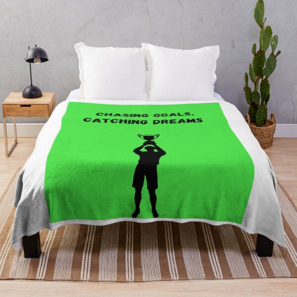 Item preview, Chasing goals, catching dreams - Sports quote designed and sold by Mastalina99.