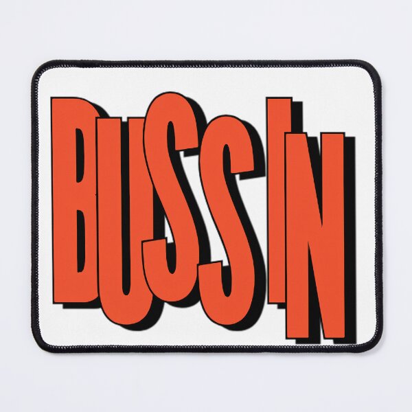 Item preview, BUSSIN' Bold Drop Shadow Text | Trendy Gen Z Slang Graphic T-Shirt designed and sold by Jaani-T.