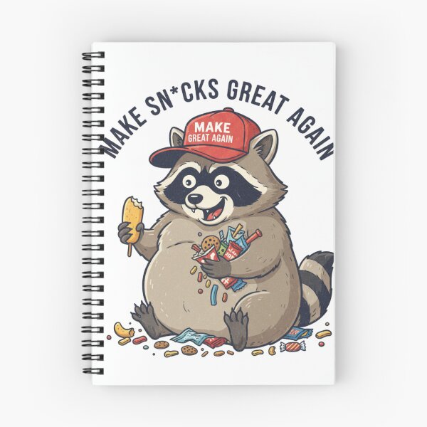 Artikelvorschau, „Make Sn*cks Great Again“ – Lustige politische Parodie | T-Shirt für Snack-Liebhaber und Satire entworfen und verkauft von SoulMint.