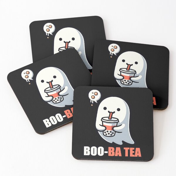 Artikelvorschau, Boo-Ba-Teegeist – Verspieltes Halloween-Design für Boba-Liebhaber entworfen und verkauft von Taans-Creation.