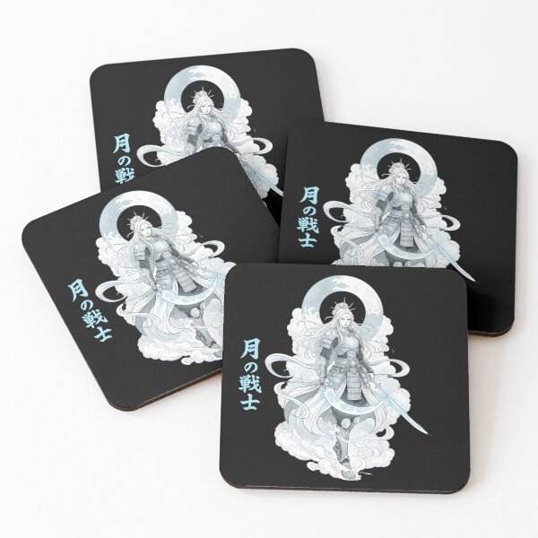 Item preview, Moon Warrior – Celestial Samurai Goddess (Couple or Single Design) designed and sold by Ahmed-G-Designs.