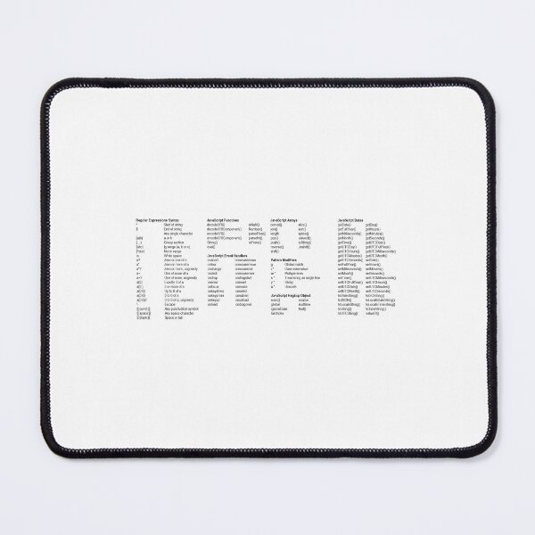 Item preview, JavaScript Cheat Sheet designed and sold by UsefulLittleThings.