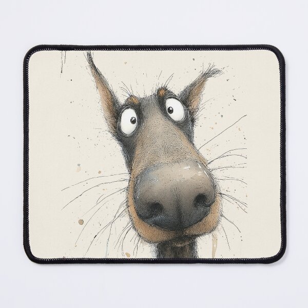 Item preview, Doberman Dog ‘ Dennis ' by Shirley MacArthur designed and sold by Shirley MacArthur Art.