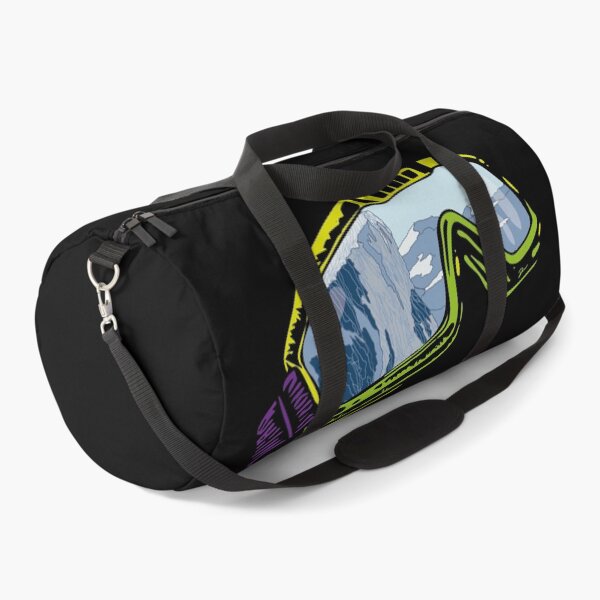 Item preview, Ski Goggles with Mountain Reflection | Aesthetic Winter Sport Line Art designed and sold by SKETCHYANDGRAPHIC.