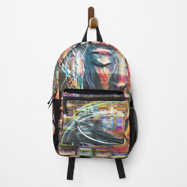 Item preview, “Take Me Back” – Retro 80s Glitched Tape & Headphones Design designed and sold by DanniDan.