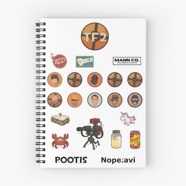 Item preview, Team Fortress 2 Ultimate Class and Meme Sticker Pack designed and sold by MonaRose_Art.
