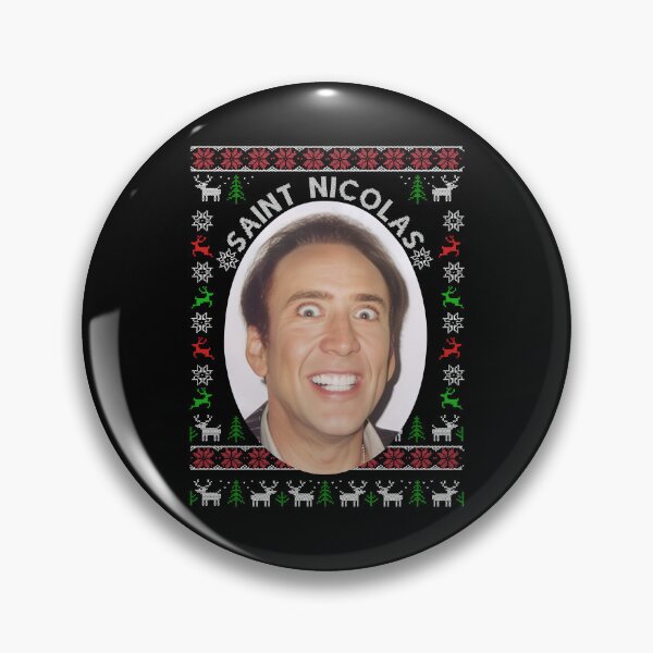 Item preview, Saint Nicolas Cage Christmas  designed and sold by collinswired.