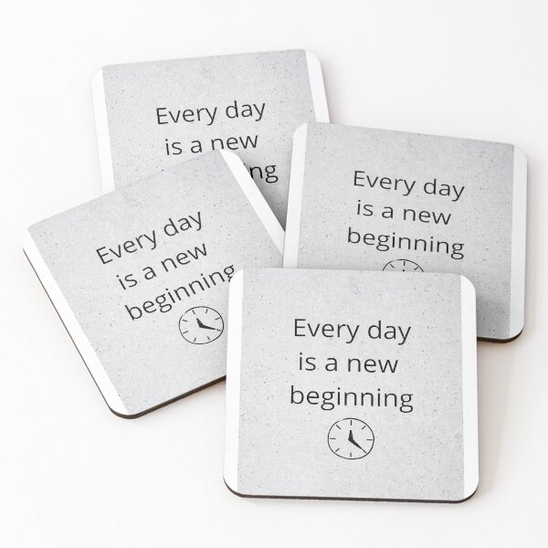 Item preview, Every Day is a New Beginning – Motivational T-Shirt designed and sold by Georgi2003.