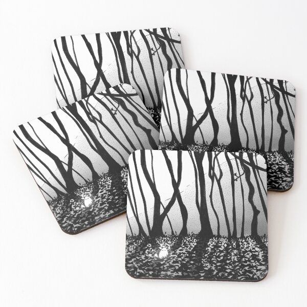 Item preview, Ghosts in the Forest designed and sold by HessasArt.