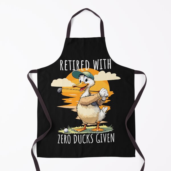 Item preview, Funny Retired Duck Golfer Cartoon Humorous Golf Art designed and sold by MTJ-Mushrooms.