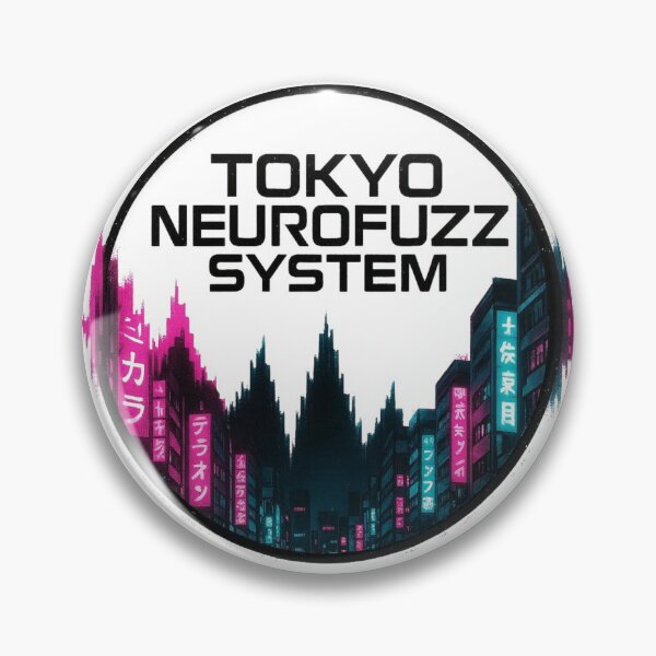 Item preview, Tokyo Neurofuzz System – Cyberpunk Bass City Logo designed and sold by |TRSSHOP|.