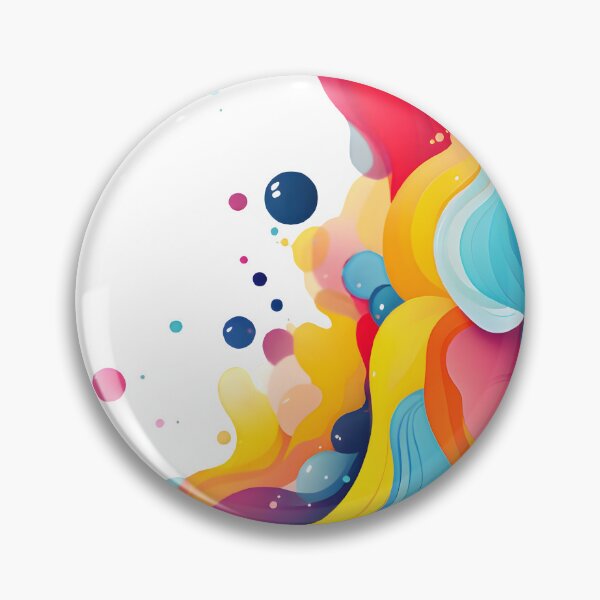 Item preview, Colorful Fluid Abstract Wave Art designed and sold by Kruti Collection.