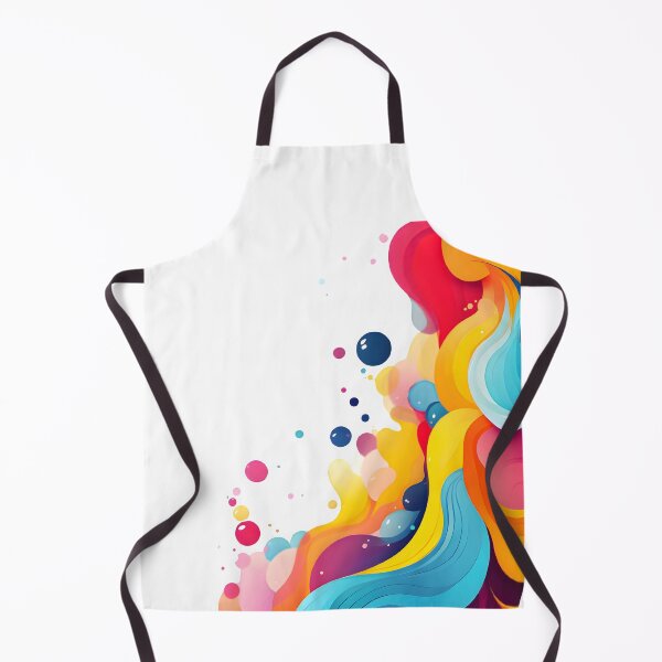 Item preview, Colorful Fluid Abstract Wave Art designed and sold by Kruti Collection.
