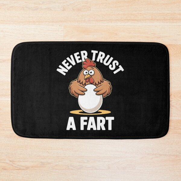 Item preview, Funny Never Trust A Fart Chicken  designed and sold by VerseFarm.