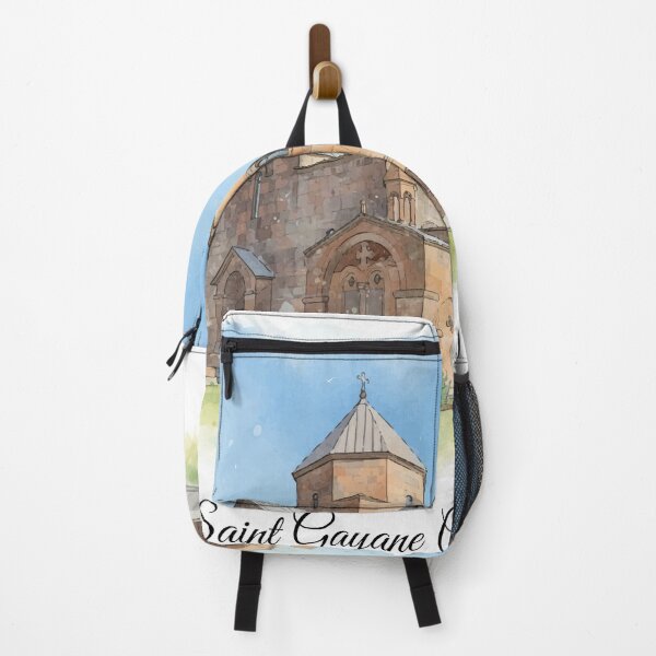 Item preview, Saint Gayane Church Watercolor Art Armenia Historic Monastery designed and sold by NareArt.