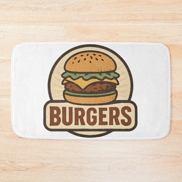 Item preview, Vintage Burger Shack – Retro Grill Logo designed and sold by Dax Studio.