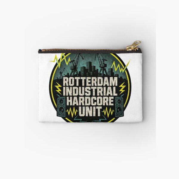 Artikelvorschau, Rotterdam Industrial Hardcore Unit – Gabber & Hardstyle City Logo entworfen und verkauft von |TRSSHOP|.