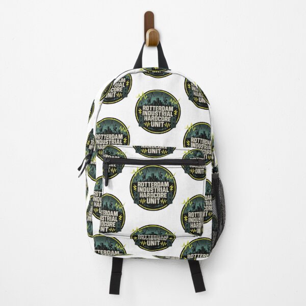 Item preview, Rotterdam Industrial Hardcore Unit – Gabber & Hardstyle City Logo designed and sold by |TRSSHOP|.