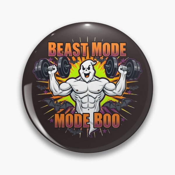 Item preview, Halloween Ghost Gym – Beast Mode Boo designed and sold by SoftyDesigns.