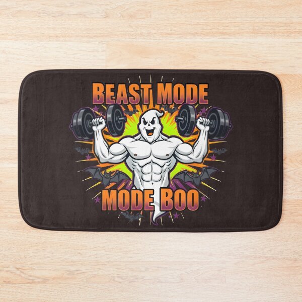 Item preview, Halloween Ghost Gym – Beast Mode Boo designed and sold by SoftyDesigns.