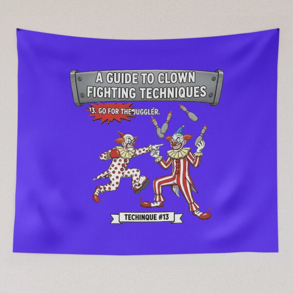 Item preview, Go For The Juggler Funny Clown Fighting Pun designed and sold by PunStitch.