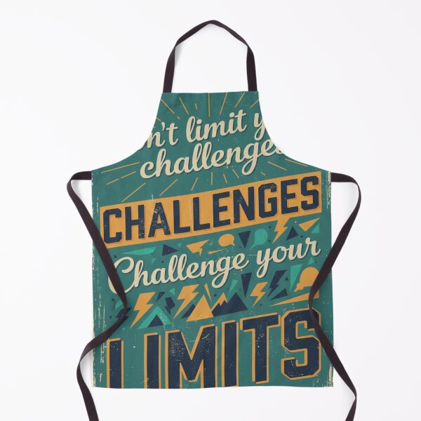 Item preview, Challenge Your Limits – Motivational Fitness Quote Design designed and sold by Born To Be Fit.