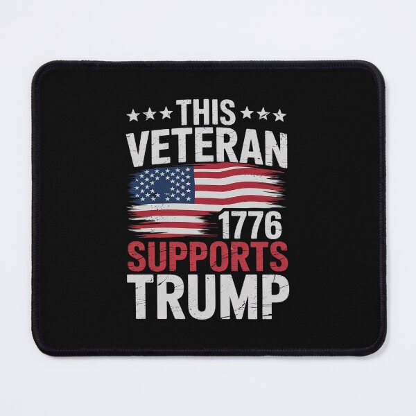 Item preview, This Veteran Supports Trump American Flag 4th Of July11 designed and sold by THagBlue.