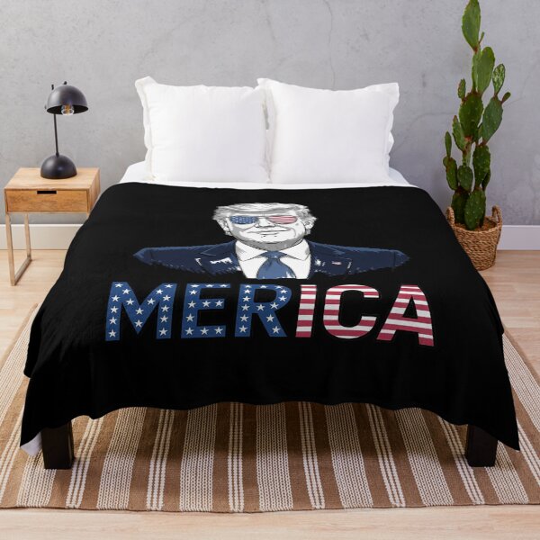 Item preview, Trump 4th of July Merica Men Women USA American Flag designed and sold by THagBlue.