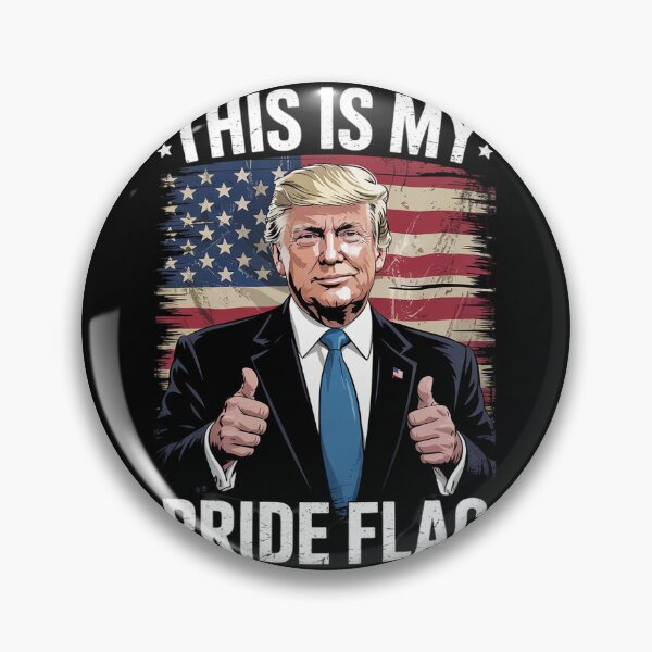 Item preview, Trump Convicted Felon This Is My Pride Flag  designed and sold by THagBlue.